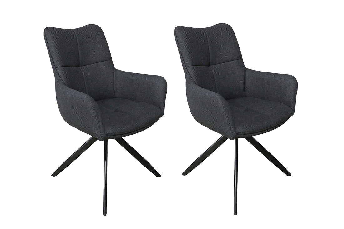 HAMILTON Stuhl dunkelgrau