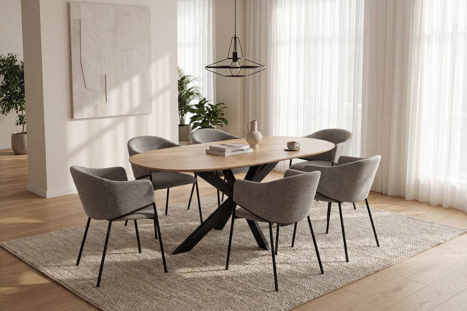 YORK Stuhl grau