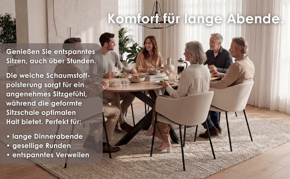 YORK Stuhl grau