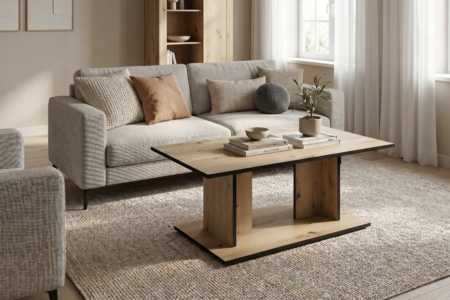 TOM Couchtisch Artisan Eiche (Eiche-Optik)