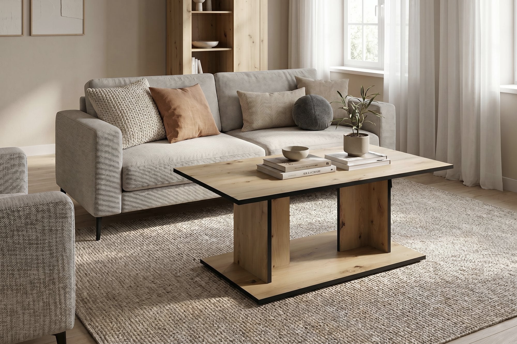 TOM Couchtisch Artisan Eiche (Eiche-Optik)