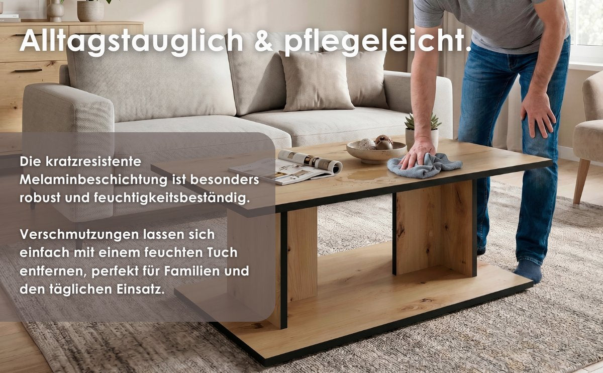 TOM Couchtisch Artisan Eiche (Eiche-Optik)