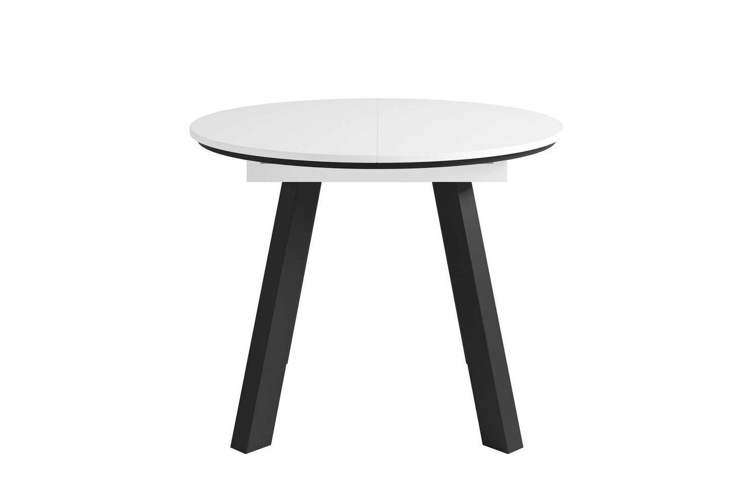 TIMOR Tisch mit Auszug weiß
