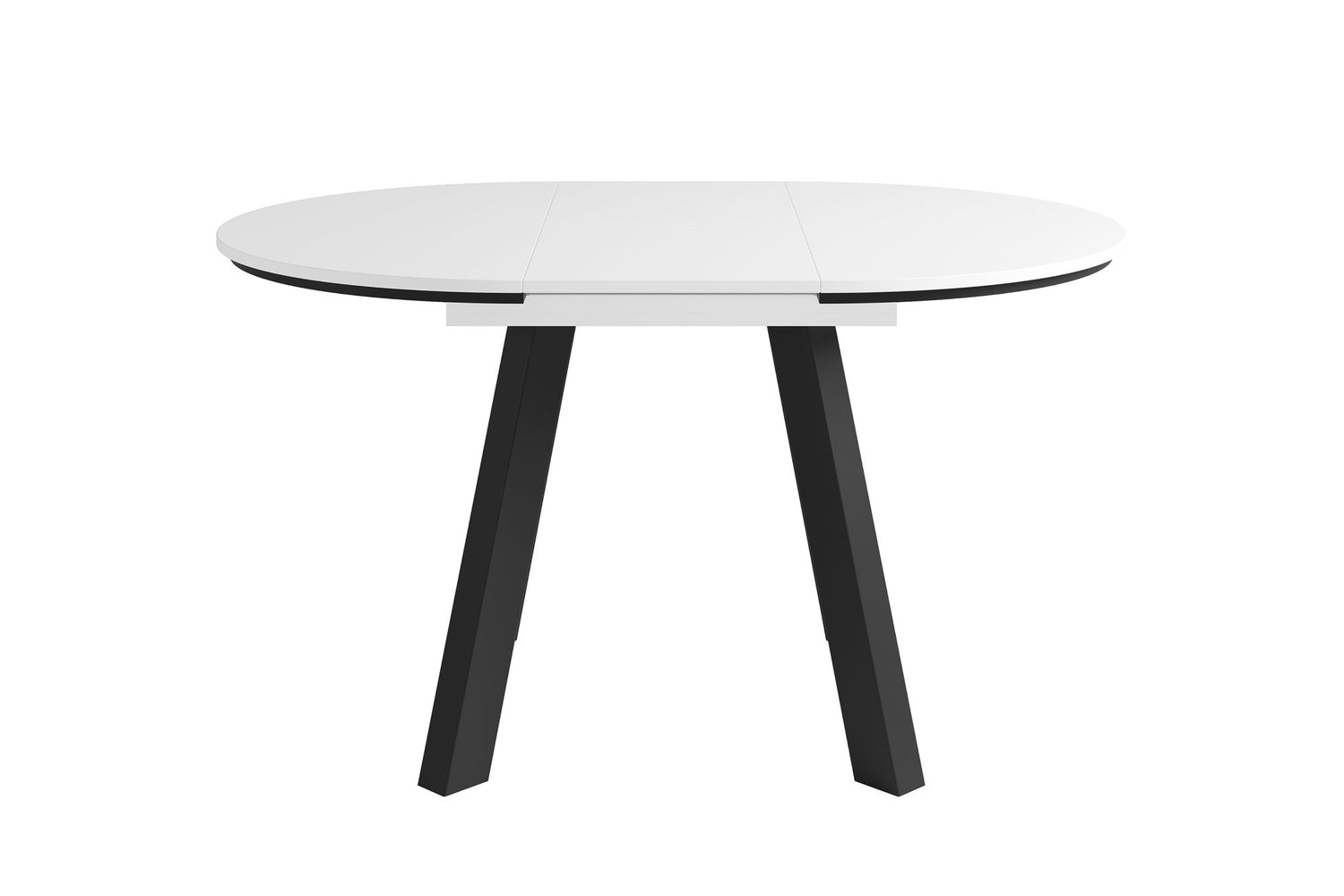 TIMOR Tisch mit Auszug weiß