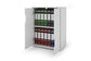 Aktenschrank BELFAST / mit viel Stauraum / 2 Türen / weiß oder anthazit / B 60, H 76,5, T 37 cm