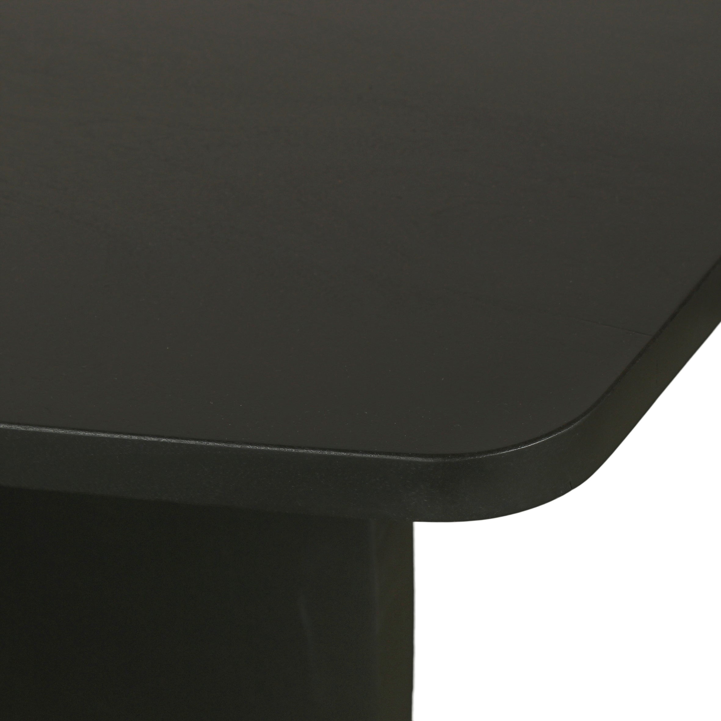 Couchtisch BOLT / Massivholz Akazie schwarz / 115 x 60, H 36,5cm