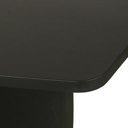 Couchtisch BOLT / Massivholz Akazie schwarz / 115 x 60, H 36,5cm