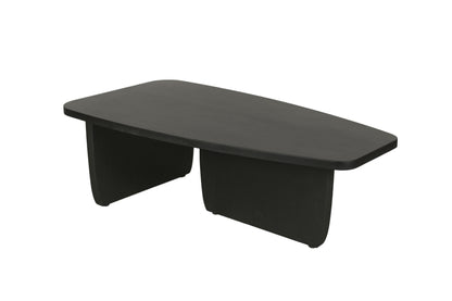 Couchtisch BOLT / Massivholz Akazie schwarz / 115 x 60, H 36,5cm