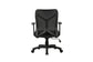 Chefsessel BONE / Kunststoff schwarz / Mesh schwarz, ziegelrot oder grau / Wippmechanik / Sicherheitsklemmschutz / Höhenverstellung / gebremste Sicherheitsdoppelrollen / B 61,5, H 91-98,5, T 51,5 cm