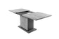 Säulentisch mit Auszug BRITTA / Melamin Old Wood (Altholz-Optik) oder Light Atelier (Beton-Optik), anthrazit / 140-190 x 75 x 80 cm / Auszugstisch / Esszimmer-Tisch auf 190 cm ausziehbar