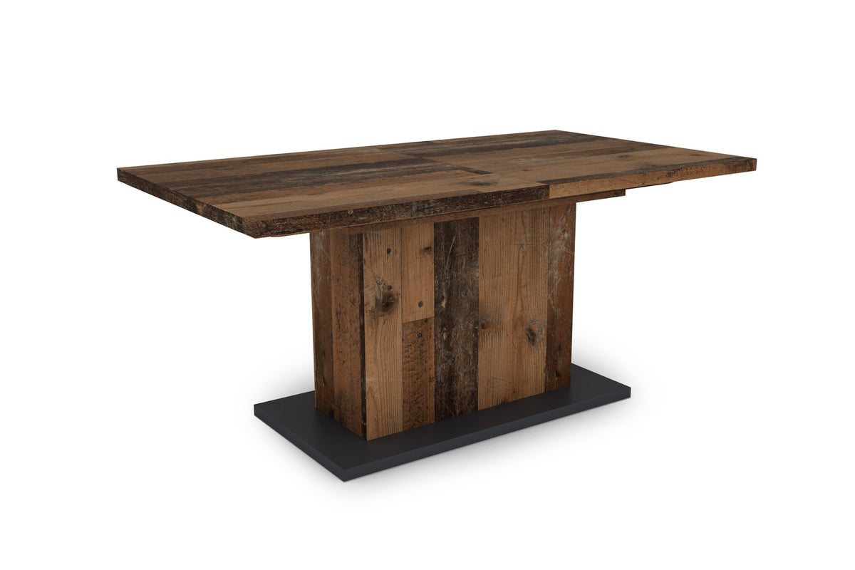 Esstisch Athen 160 cm mit Auszug Old Wood Optik 