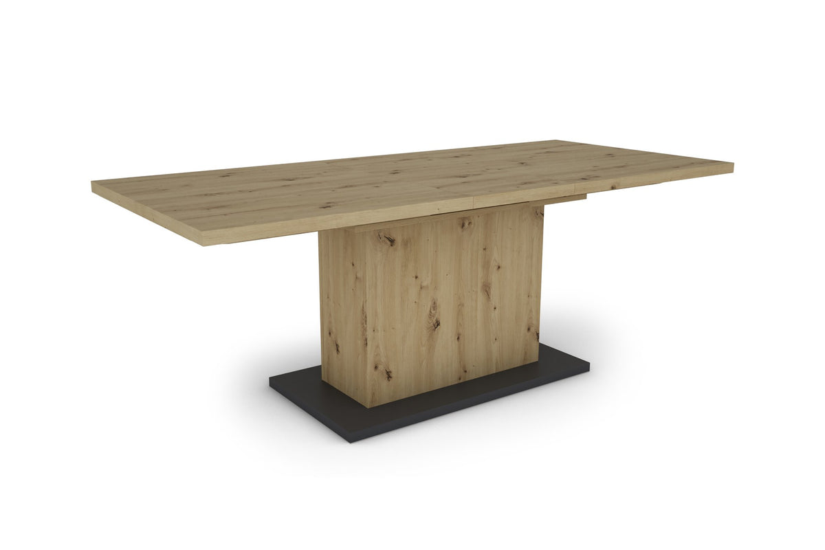 Esstisch Athen 160 cm mit Auszug Artisan Eiche Optik 