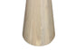 Beistelltisch CONE / Massivholz Akazie schwarz oder white wash lackiert / D 35, H 60 cm oder D 40, H 50 cm
