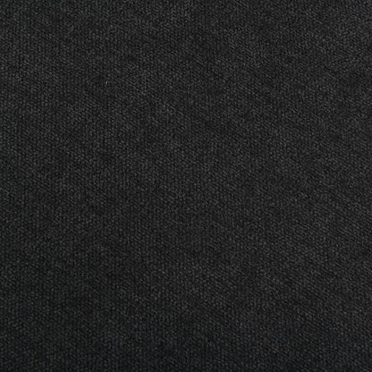 Bank JERSEY / Webstoff dunkelgrau oder / Gestell Metall schwarz / Bank mit Rückenlehne / B 160, H 82, T 62 cm