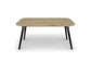 Esszimmertisch LIFE / Eiche-Optik braun / großer Auszugstisch 160 cm bis 240 cm / Tisch mit Ausziehfunktion / Tisch mit Synchronauszug und 2 Einlegeplatten / 160-240 x 90, H 76 cm