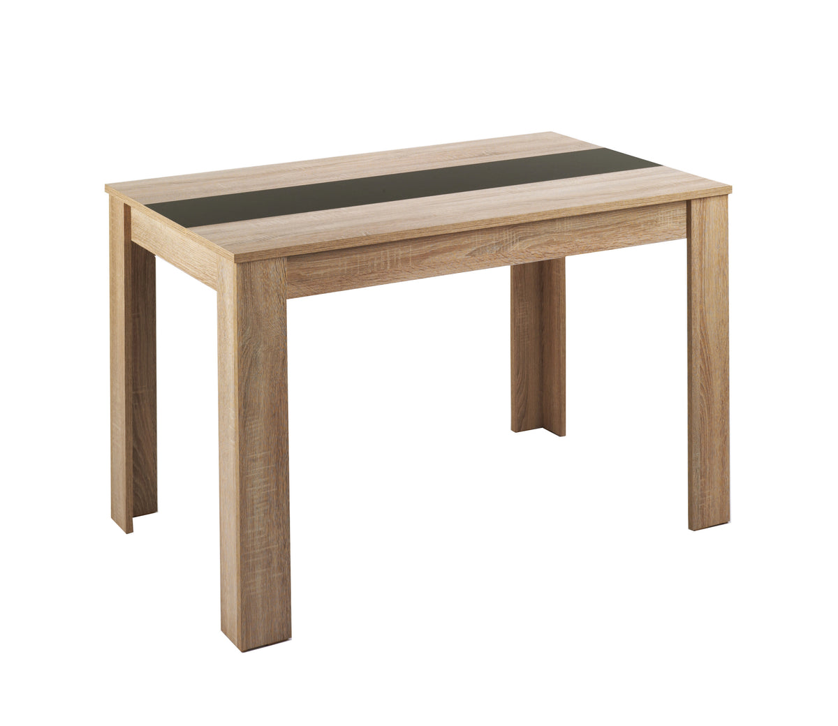 byLIVING Tisch NORI, Breite 120 o. 140 cm, Artisan Eiche / anthrazit oder weiß