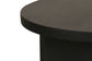 Beistelltisch ROUND / Rund / Massivholz Mango schwarz / D 40, H 30 cm oder D 60, H 41 cm