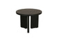 Beistelltisch ROUND / Rund / Massivholz Mango schwarz / D 40, H 30 cm oder D 60, H 41 cm