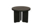 Beistelltisch ROUND / Rund / Massivholz Mango schwarz / D 40, H 30 cm oder D 60, H 41 cm