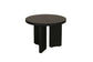 Beistelltisch ROUND / Rund / Massivholz Mango schwarz / D 40, H 30 cm oder D 60, H 41 cm