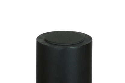 byLIVING Couchtisch ETHAN / Tischplatte und Gestell in schwarz oder naturfarben (Akazie) / Wohnzimmertisch / Beistelltisch / Maße: B 110, H 45, T 55 cm