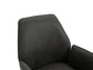 Esszimmerstuhl 2er Set Blair / Microfaser in schwarz, Samt in anthrazit oder Webstoff in hellgrau / Gestell Metall schwarz / Sitzschale 360° drehbar / Esszimmerstuhl / Wohnzimmerstuhl / B 57, H 89, T 61 cm