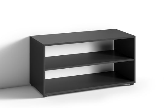 VICTORIA TV-Board, Breite 90 cm, in Beton-Optik, schwarz oder weiß