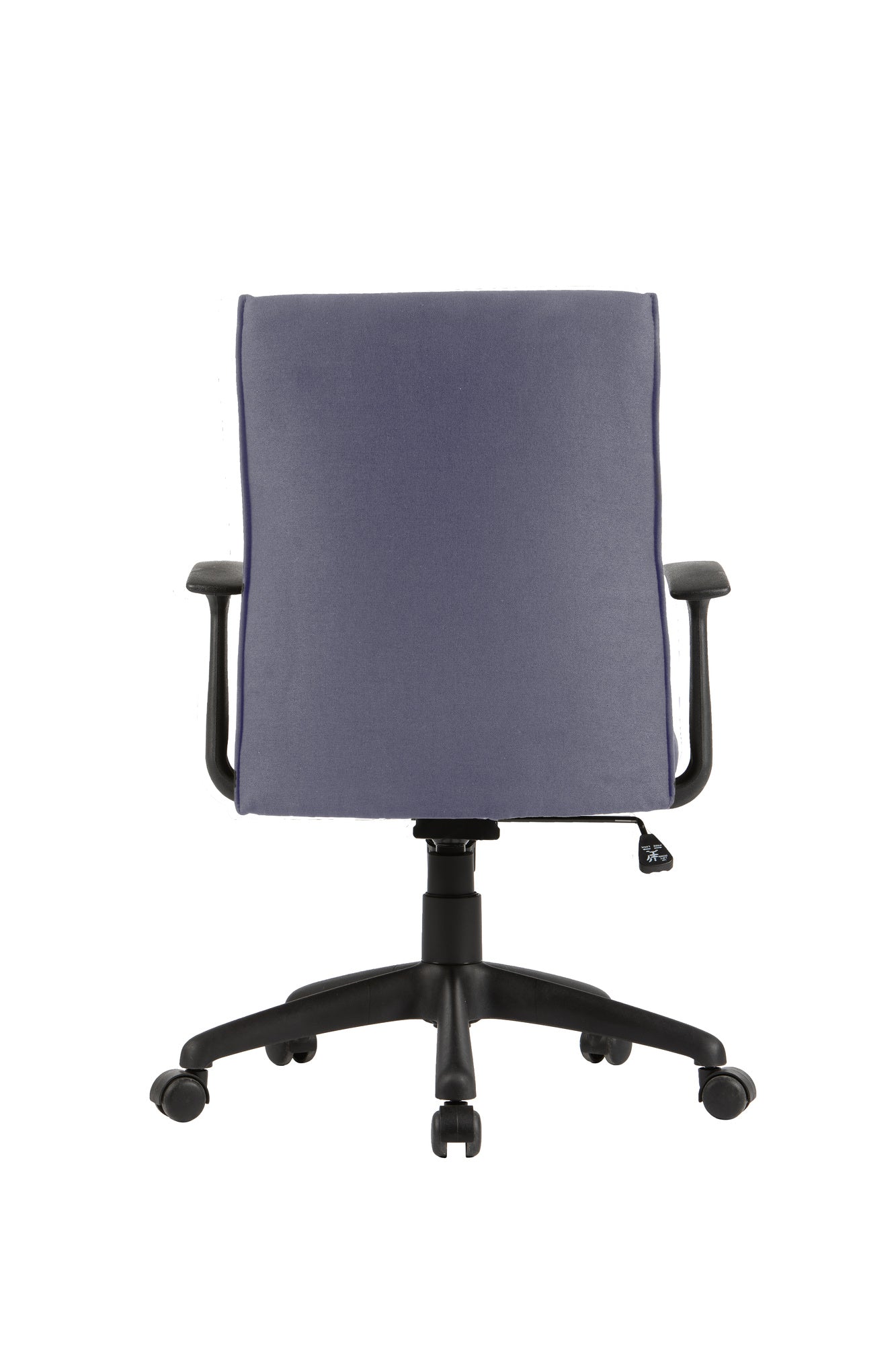 Chefsessel ROCKET Chefsessel / Kunststoff schwarz / Bezug Webstoff dunkelgrauschwarz, grün oder Cordstoff grau / Wippmechanik / Sicherheitsklemmschutz / Sicherheitsrollen / B 56, H 92,5-100,5,T 61,5 cm