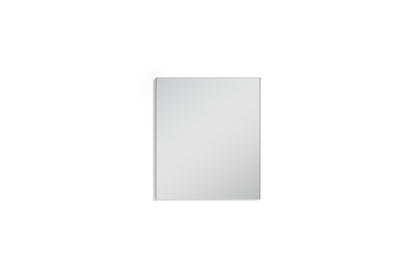 Wand-Spiegel JAKOB / Kante in anthrazit oder weiß / 60 x 70 cm / Zeitloser Hänge-Spiegel / Garderoben-Set / Flur / Badezimmer-Möbel / Moderner Designer Spiegel / B 60, H 70, T 2 cm