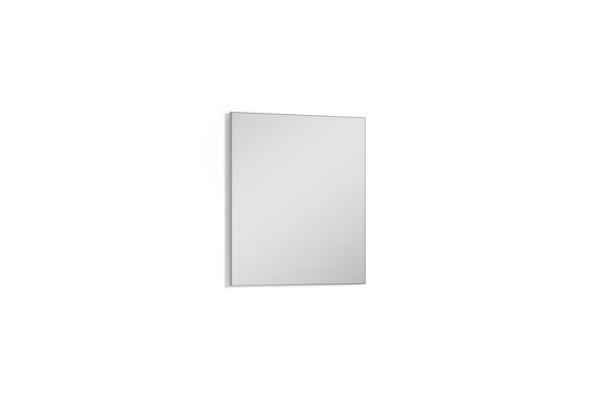 JAKOB Wandspiegel, Breite 60 cm, Kanten in Anthrazit oder weiß