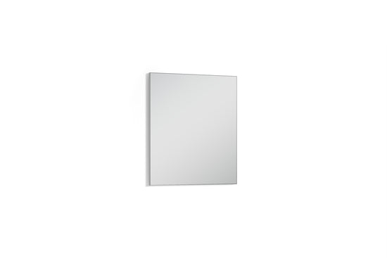Wand-Spiegel JAKOB / Kante in anthrazit oder weiß / 60 x 70 cm / Zeitloser Hänge-Spiegel / Garderoben-Set / Flur / Badezimmer-Möbel / Moderner Designer Spiegel / B 60, H 70, T 2 cm