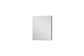 Wand-Spiegel JAKOB / Kante in anthrazit oder weiß / 60 x 70 cm / Zeitloser Hänge-Spiegel / Garderoben-Set / Flur / Badezimmer-Möbel / Moderner Designer Spiegel / B 60, H 70, T 2 cm