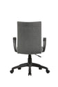 Chefsessel SIT / Kunststoff schwarz / Bezug Webstoff grau oder schwarz / Höhenverstellung /gebremste Sicherheitsrollen / B 55, H 86,5- 94, T 58,5 cm
