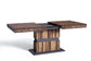 Esszimmertisch MATTHEW / Küchen-Tisch 140 cm mit Auszugsfunktion auf 195 cm / Auszugstisch Light Atelier oder Old Wood / Esstisch ausziehbar mit Einlegeplatte / 140-195 x 90, H 75 cm