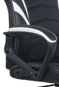 Chefsessel FREEZE / Gestell Kunststoff schwarz / Kunstleder schwarz - dunkelgrau oder weiß / Mesh / Wippmechanik / Sicherheitsklemmschutz / Gebremste Rollen / bis 110 KG / B 59 H 111,5-123,5 T 63,5cm