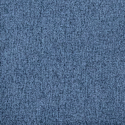 Schaukelstuhl RICHIE / Metall-Gestell schwarz / Kufen aus Buche / Webstoff blau oder grau, Cordstoff hellgrau oder Samtstoff schwarz / mit Steppung / B 72, H 92, T 92 cm