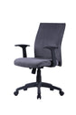 Chefsessel ROCKET Chefsessel / Kunststoff schwarz / Bezug Webstoff dunkelgrauschwarz, grün oder Cordstoff grau / Wippmechanik / Sicherheitsklemmschutz / Sicherheitsrollen / B 56, H 92,5-100,5,T 61,5 cm
