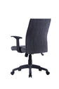 Chefsessel ROCKET Chefsessel / Kunststoff schwarz / Bezug Webstoff dunkelgrauschwarz, grün oder Cordstoff grau / Wippmechanik / Sicherheitsklemmschutz / Sicherheitsrollen / B 56, H 92,5-100,5,T 61,5 cm