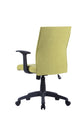 Chefsessel ROCKET Chefsessel / Kunststoff schwarz / Bezug Webstoff dunkelgrauschwarz, grün oder Cordstoff grau / Wippmechanik / Sicherheitsklemmschutz / Sicherheitsrollen / B 56, H 92,5-100,5,T 61,5 cm
