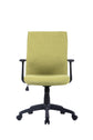 Chefsessel ROCKET Chefsessel / Kunststoff schwarz / Bezug Webstoff dunkelgrauschwarz, grün oder Cordstoff grau / Wippmechanik / Sicherheitsklemmschutz / Sicherheitsrollen / B 56, H 92,5-100,5,T 61,5 cm
