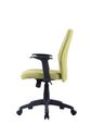Chefsessel ROCKET Chefsessel / Kunststoff schwarz / Bezug Webstoff dunkelgrauschwarz, grün oder Cordstoff grau / Wippmechanik / Sicherheitsklemmschutz / Sicherheitsrollen / B 56, H 92,5-100,5,T 61,5 cm