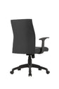 Chefsessel ROCKET Chefsessel / Kunststoff schwarz / Bezug Webstoff dunkelgrauschwarz, grün oder Cordstoff grau / Wippmechanik / Sicherheitsklemmschutz / Sicherheitsrollen / B 56, H 92,5-100,5,T 61,5 cm