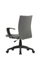 Chefsessel SIT / Kunststoff schwarz / Bezug Webstoff grau oder schwarz / Höhenverstellung /gebremste Sicherheitsrollen / B 55, H 86,5- 94, T 58,5 cm
