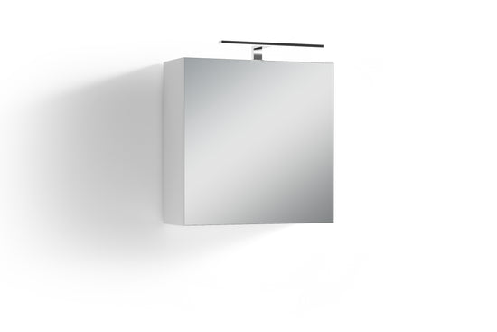 SPREE Spiegelschrank, Breite 60 cm, LED Beleuchtung, in weiß oder Eiche-Optik