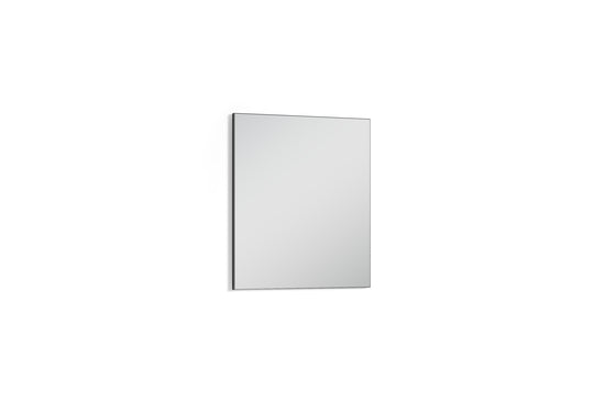 Wand-Spiegel JAKOB / Kante in anthrazit oder weiß / 60 x 70 cm / Zeitloser Hänge-Spiegel / Garderoben-Set / Flur / Badezimmer-Möbel / Moderner Designer Spiegel / B 60, H 70, T 2 cm
