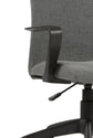 Chefsessel SIT / Kunststoff schwarz / Bezug Webstoff grau oder schwarz / Höhenverstellung /gebremste Sicherheitsrollen / B 55, H 86,5- 94, T 58,5 cm