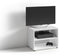 TV Stand VICTORIA / kleines Regal weiß oder schwarz / Beistelltisch 60 cm breit / Wohnzimmertisch / Schrank / TV Bank / TV Tisch / Weiß / 60 x 45 x 39 cm (BxHxT)