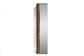 Flurgarderobe BEN / Garderobe Artisan Eiche (Eiche-Optik), Old Wood (Altholz-Optik), weiß oder anthrazit / mit Spiegel / Spiegelschrank für den Flur mit Kleiderstange und Ablage / B 40, H 184, T 35 cm
