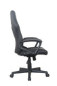 Chefsessel FREEZE / Gestell Kunststoff schwarz / Kunstleder schwarz - dunkelgrau oder weiß / Mesh / Wippmechanik / Sicherheitsklemmschutz / Gebremste Rollen / bis 110 KG / B 59 H 111,5-123,5 T 63,5cm