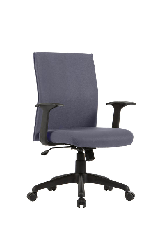 Chefsessel ROCKET Chefsessel / Kunststoff schwarz / Bezug Webstoff dunkelgrauschwarz, grün oder Cordstoff grau / Wippmechanik / Sicherheitsklemmschutz / Sicherheitsrollen / B 56, H 92,5-100,5,T 61,5 cm